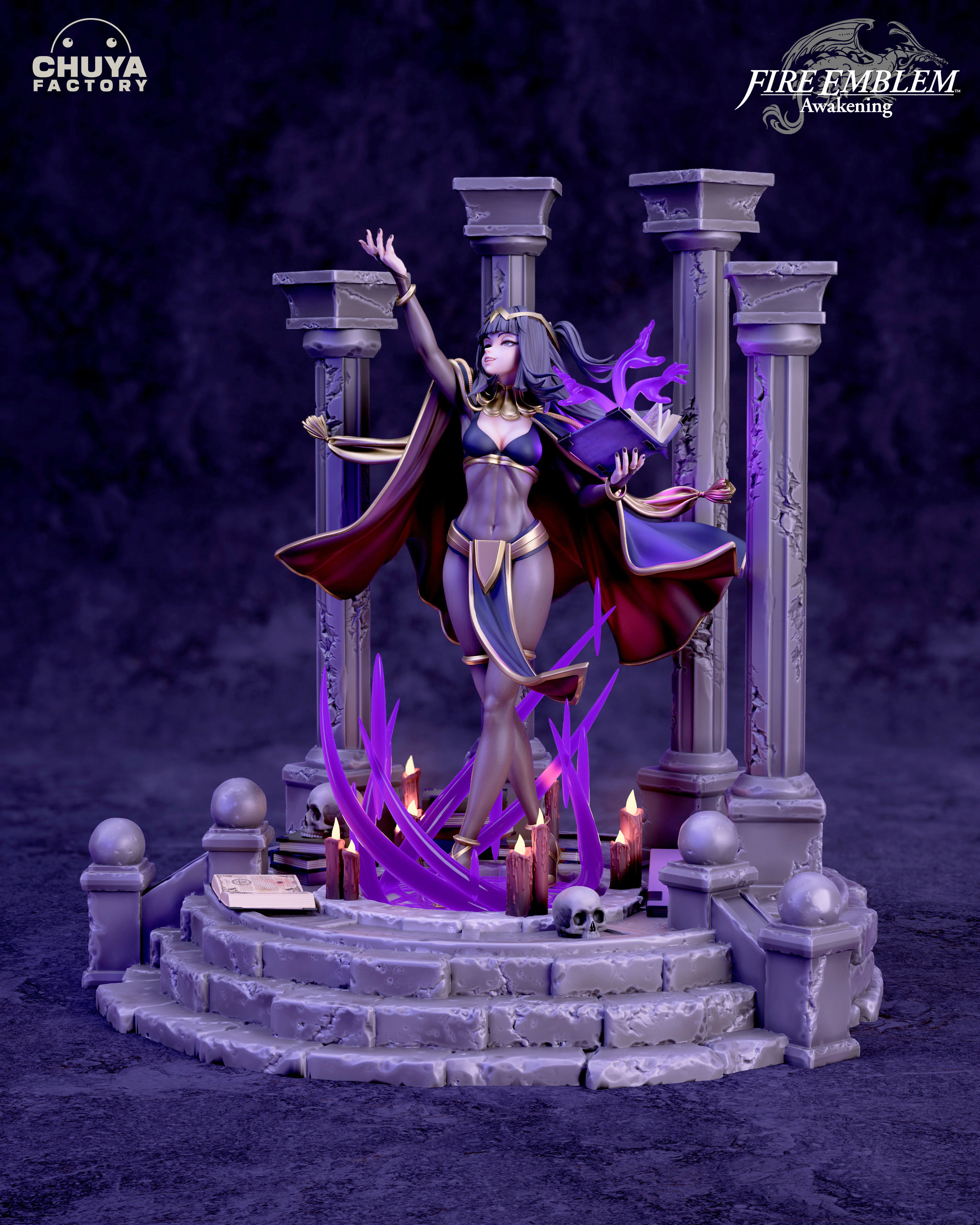 Tharja 3D print model_9