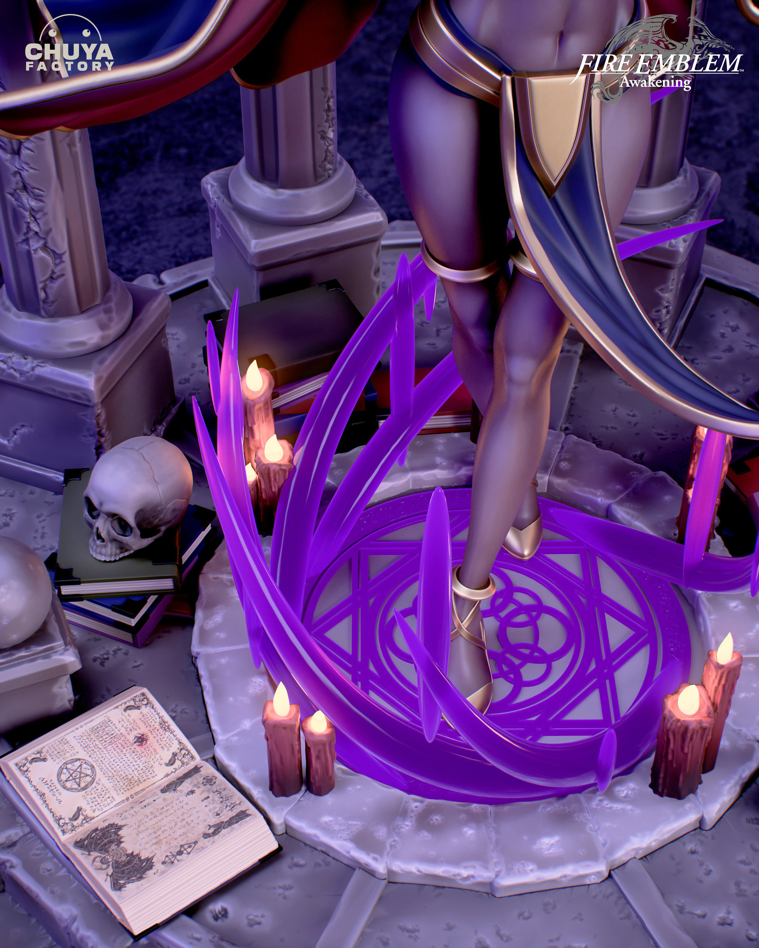 Tharja 3D print model_3