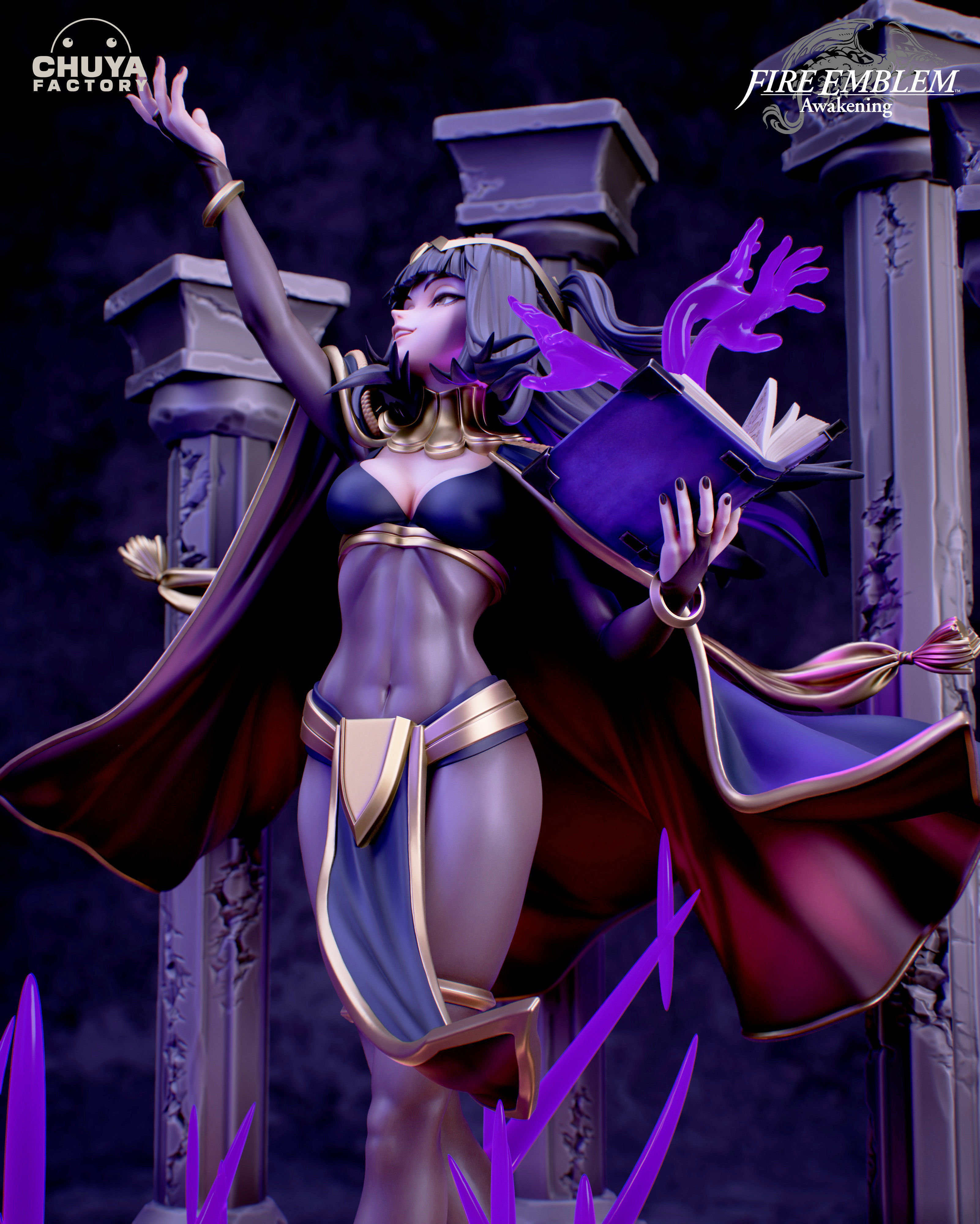 Tharja 3D print model_6