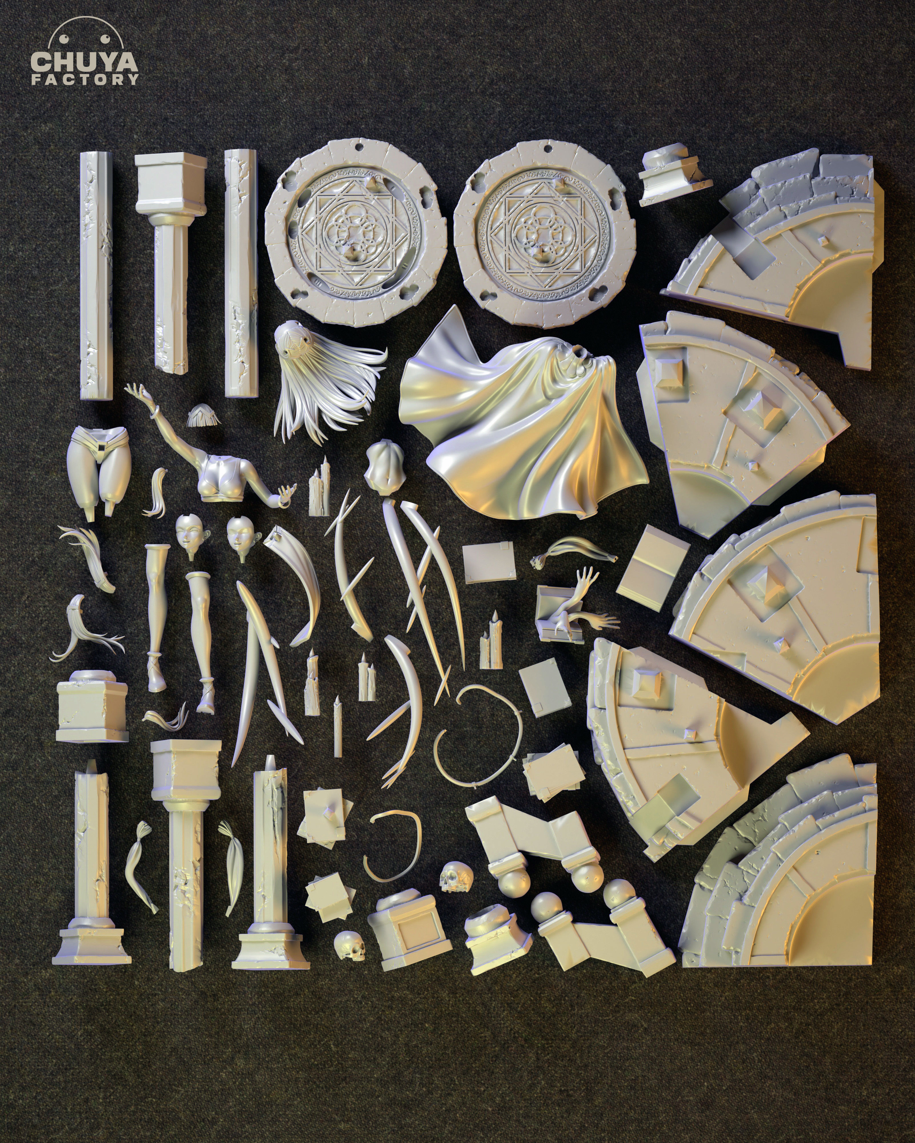 Tharja 3D print model_18