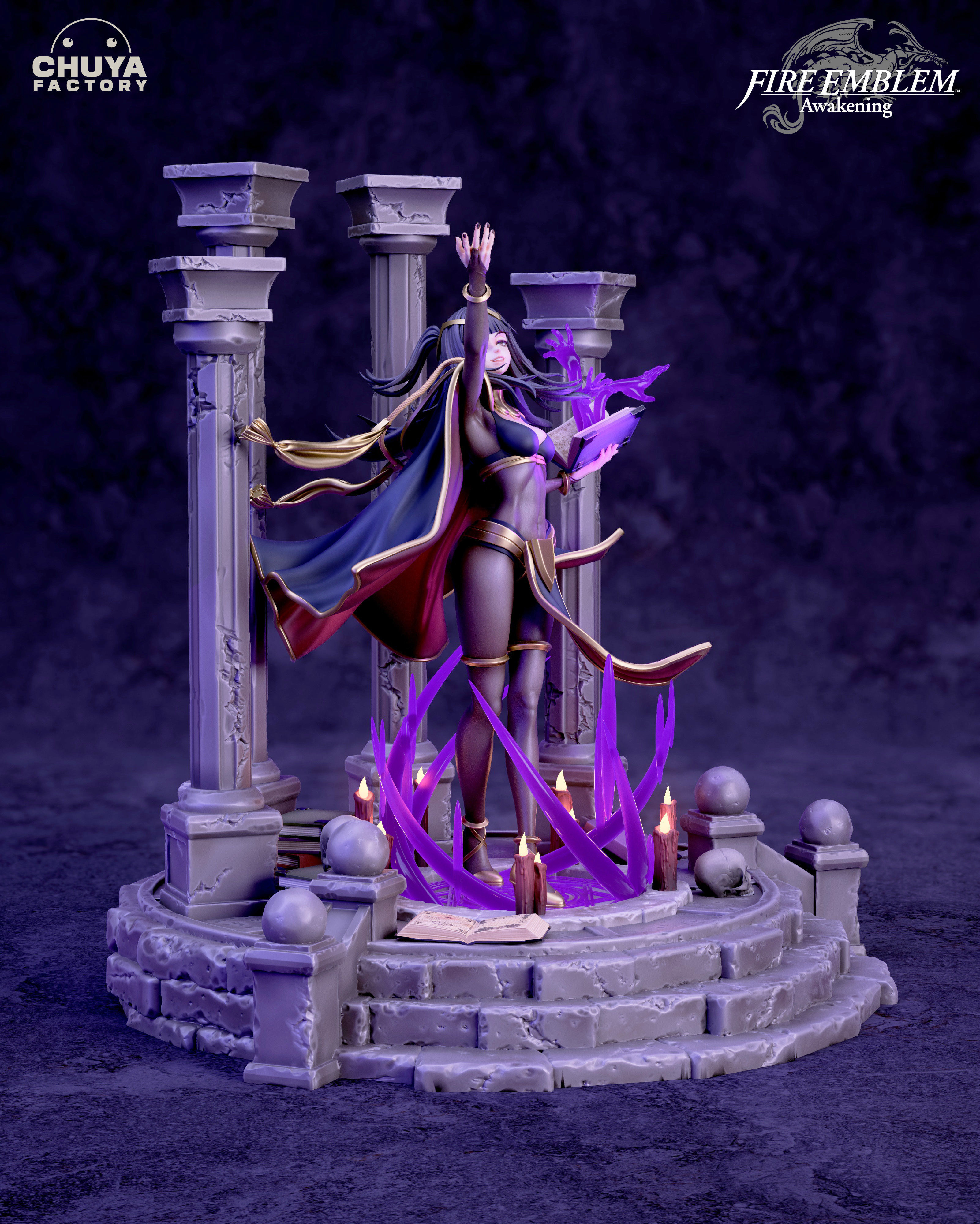 Tharja 3D print model_1