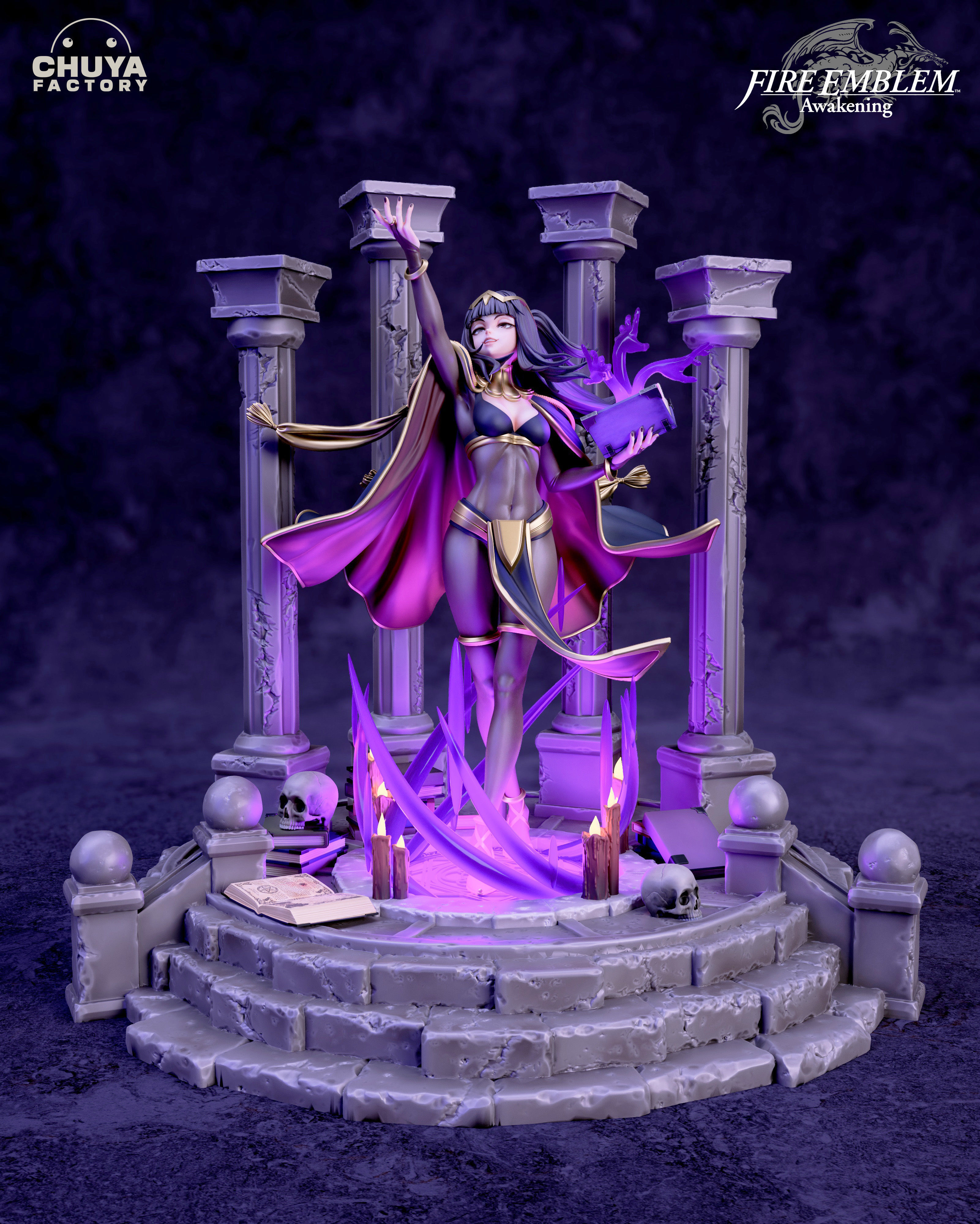 Tharja 3D print model_8