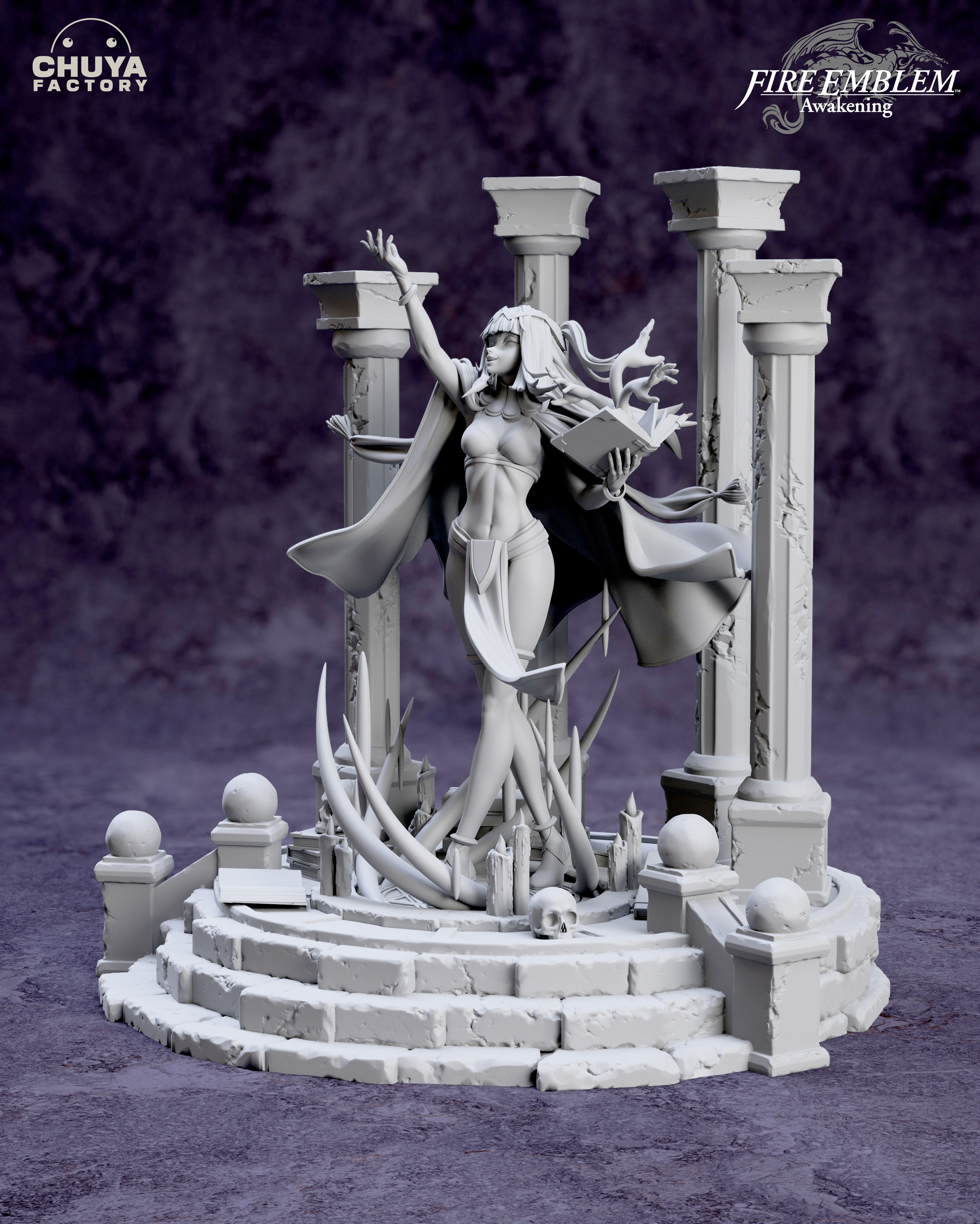 Tharja 3D print model_15