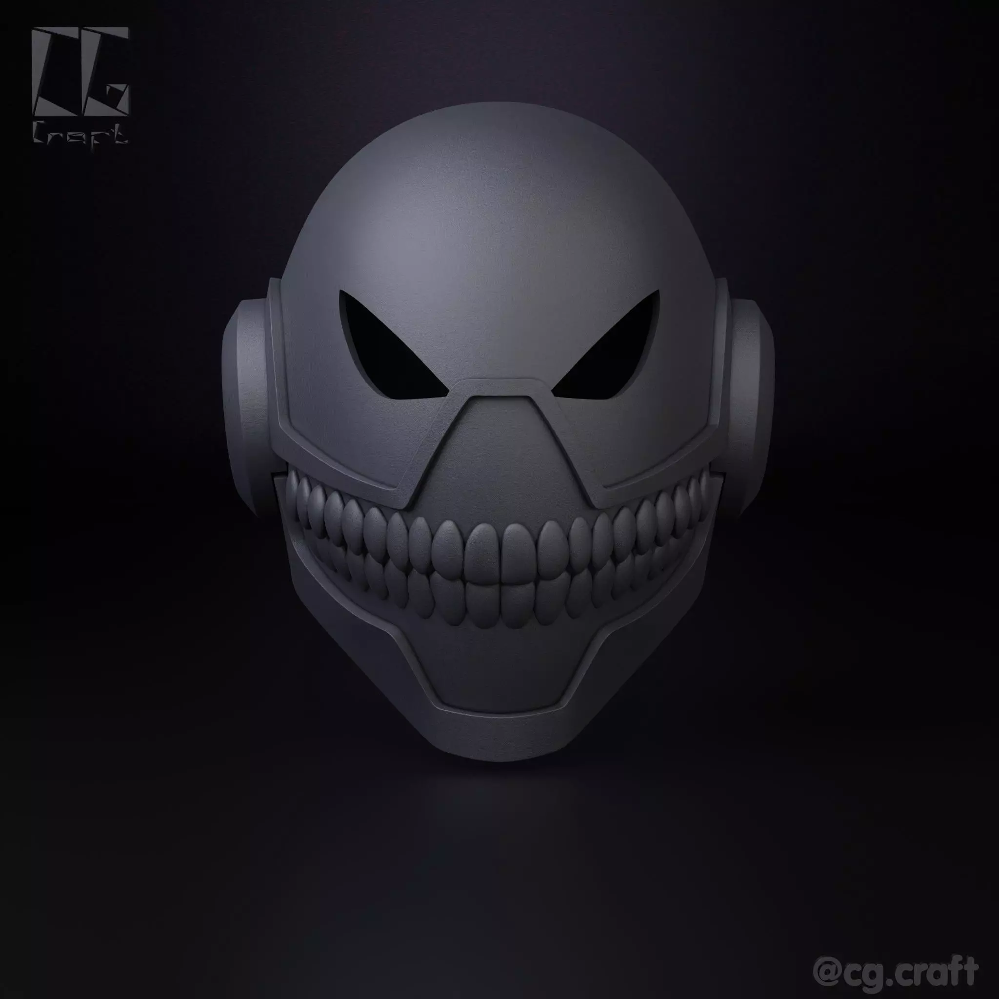 Ectoplasm helmet My Hero Academia 3D print model