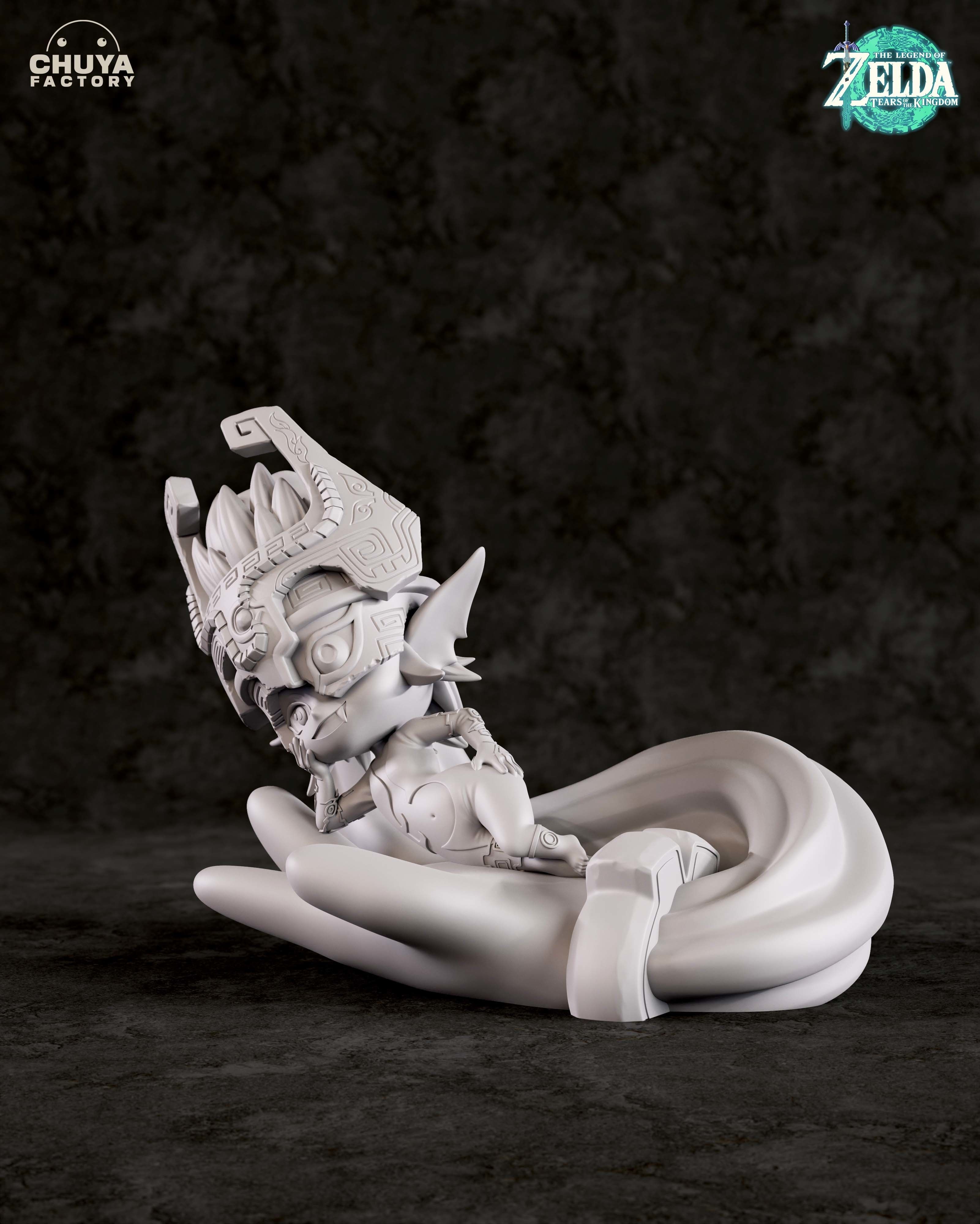 Midna 3D print model_8