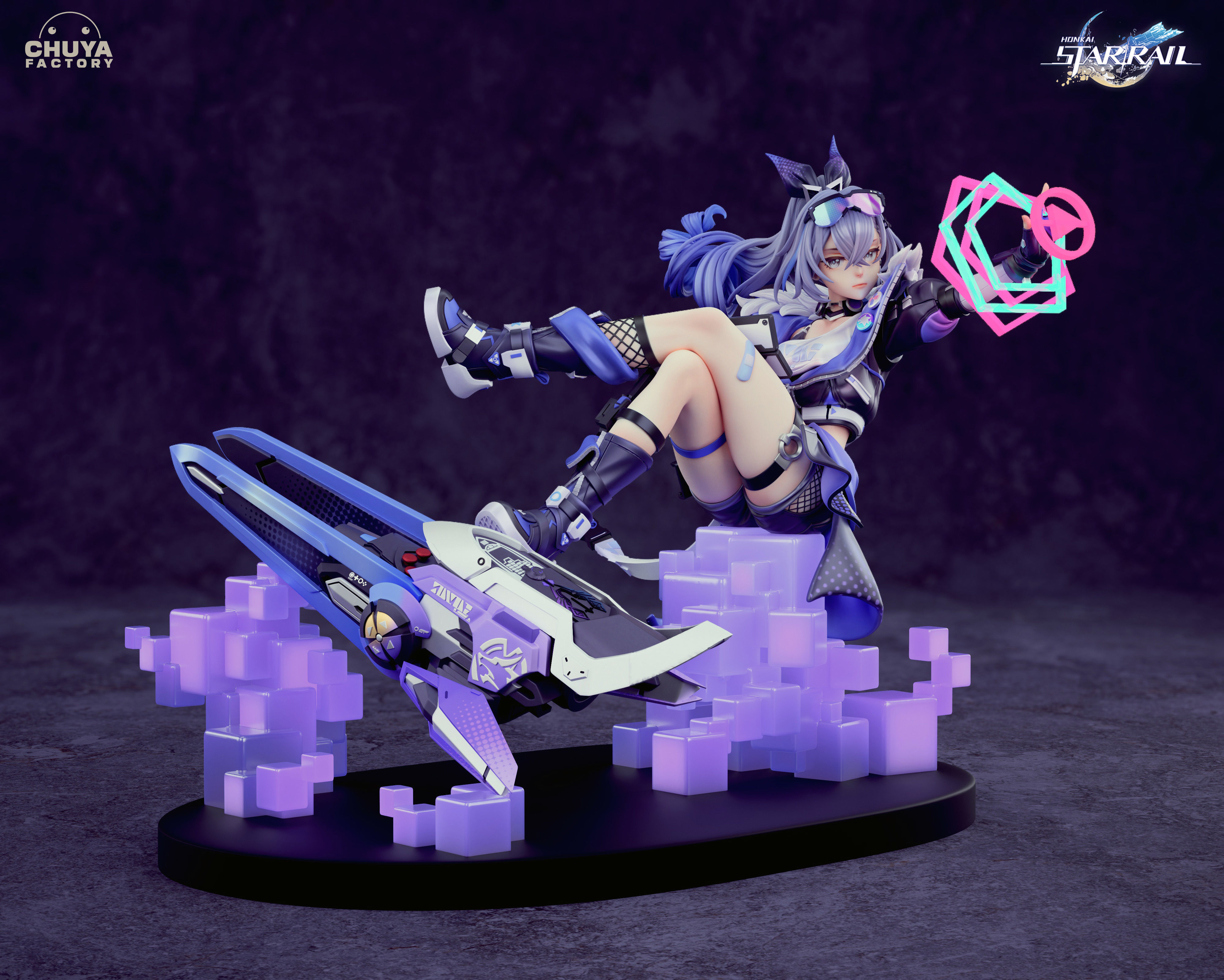 Silver Wolf 3D print model_7