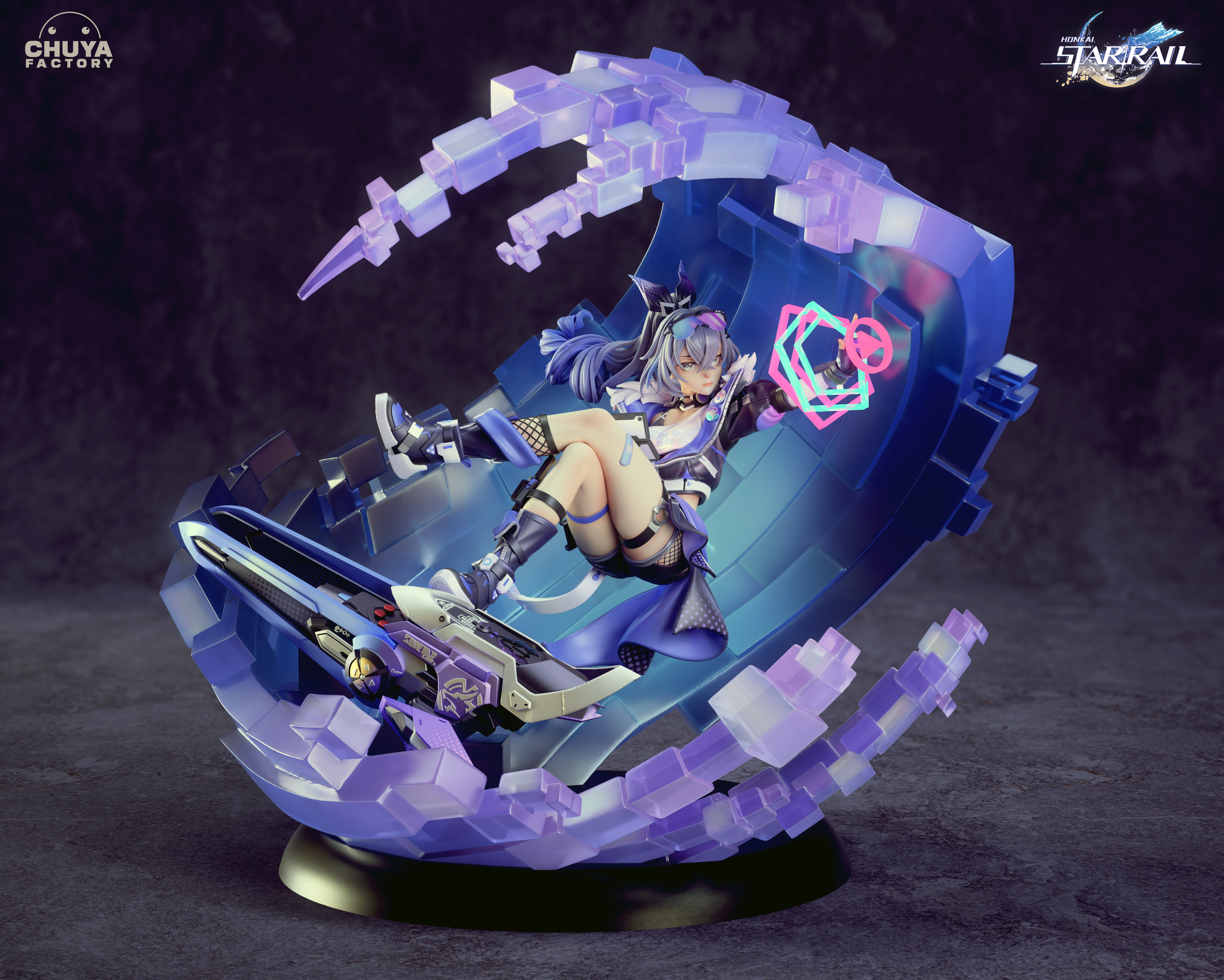 Silver Wolf 3D print model_1