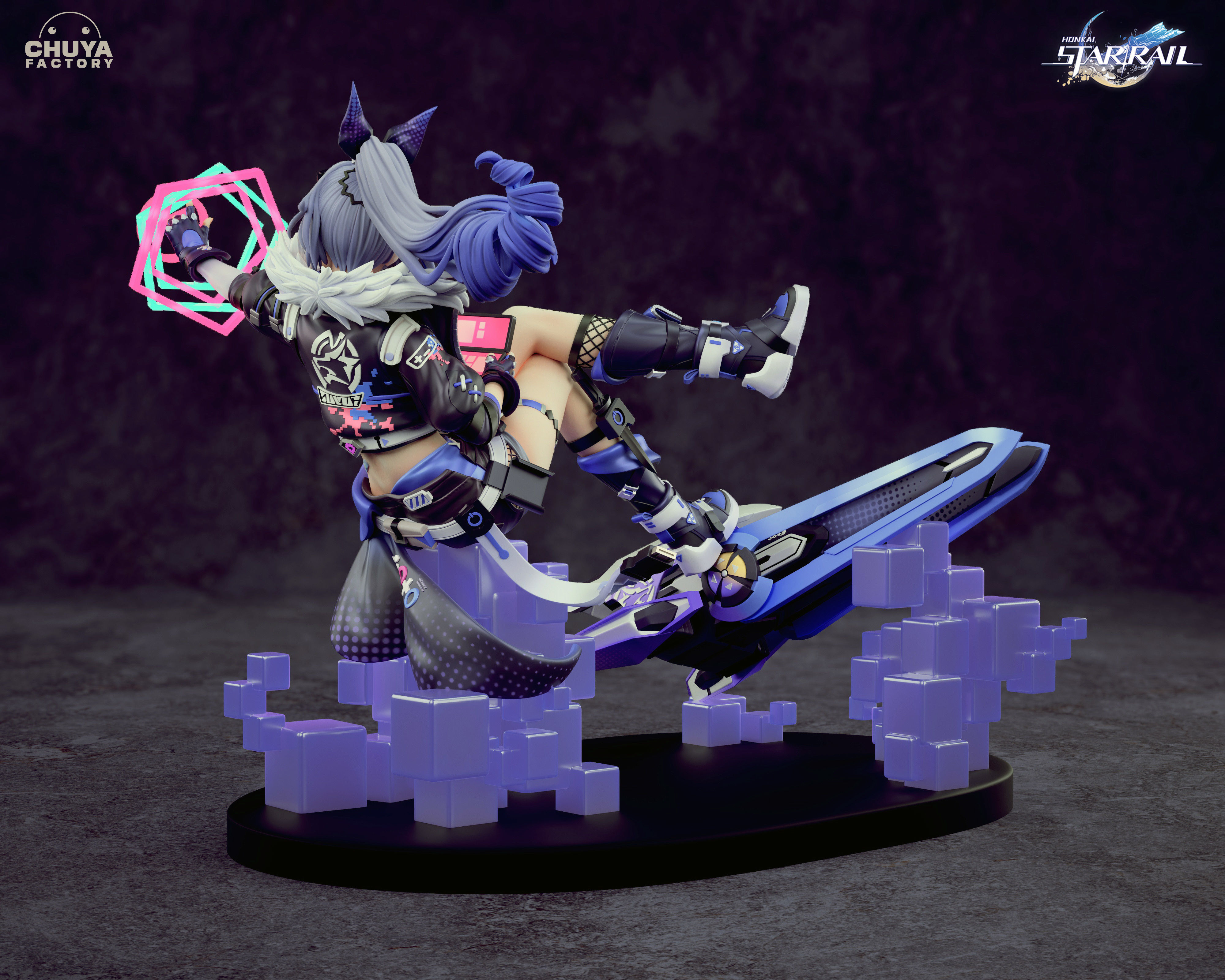 Silver Wolf 3D print model_8