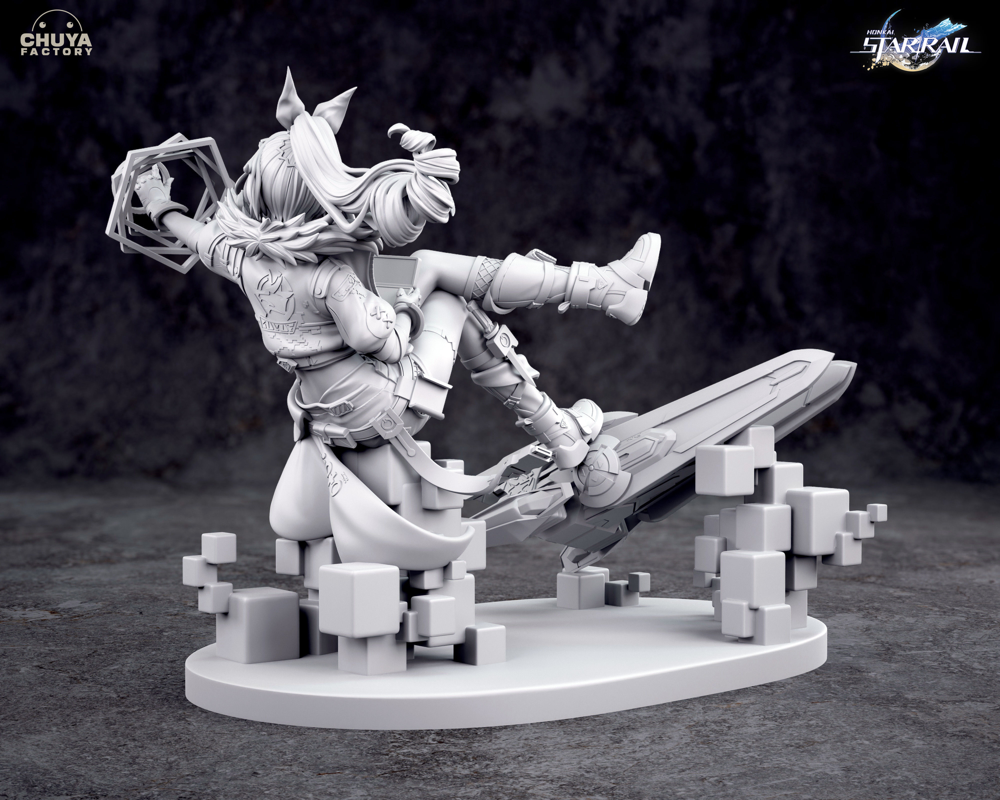 Silver Wolf 3D print model_14