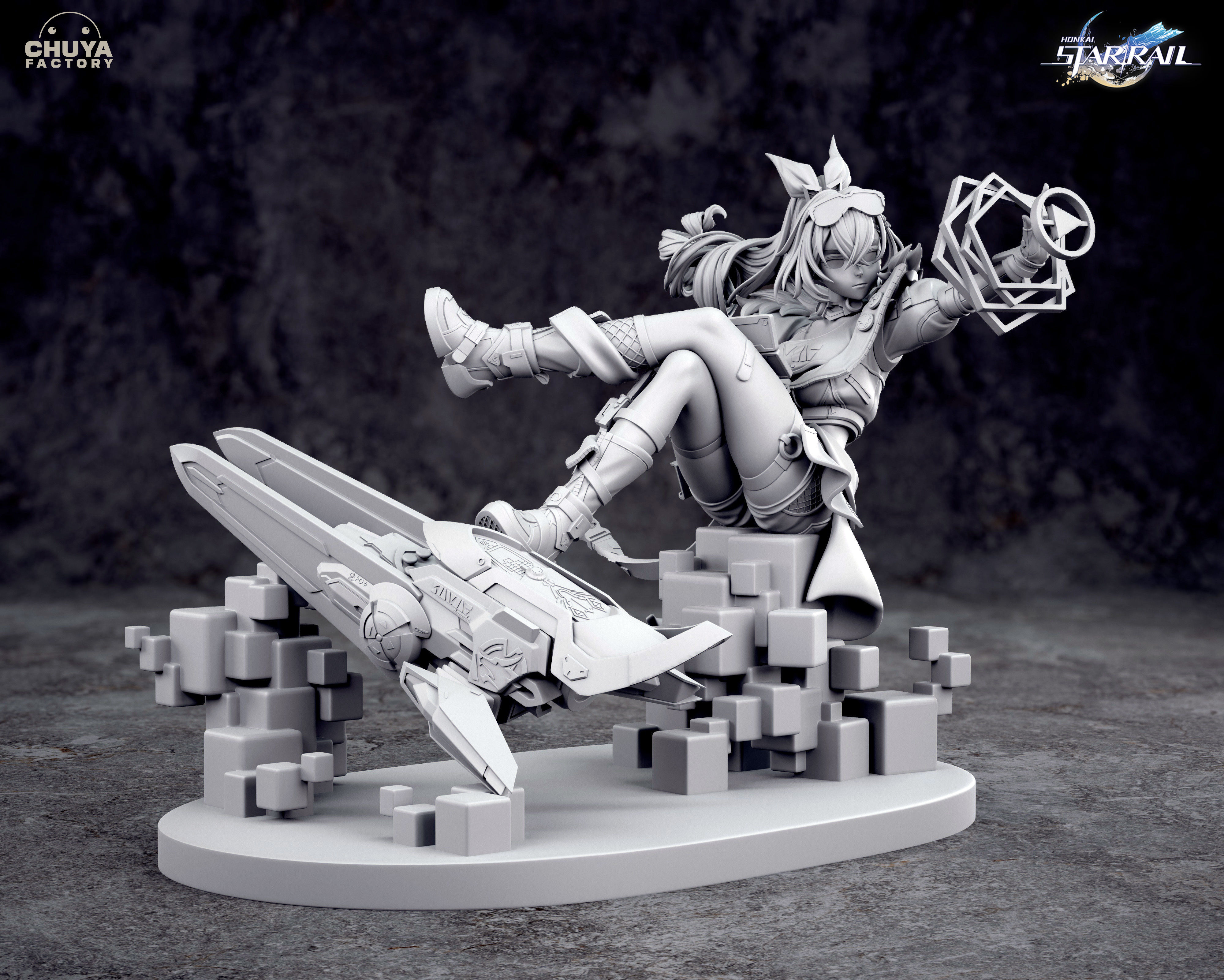 Silver Wolf 3D print model_13