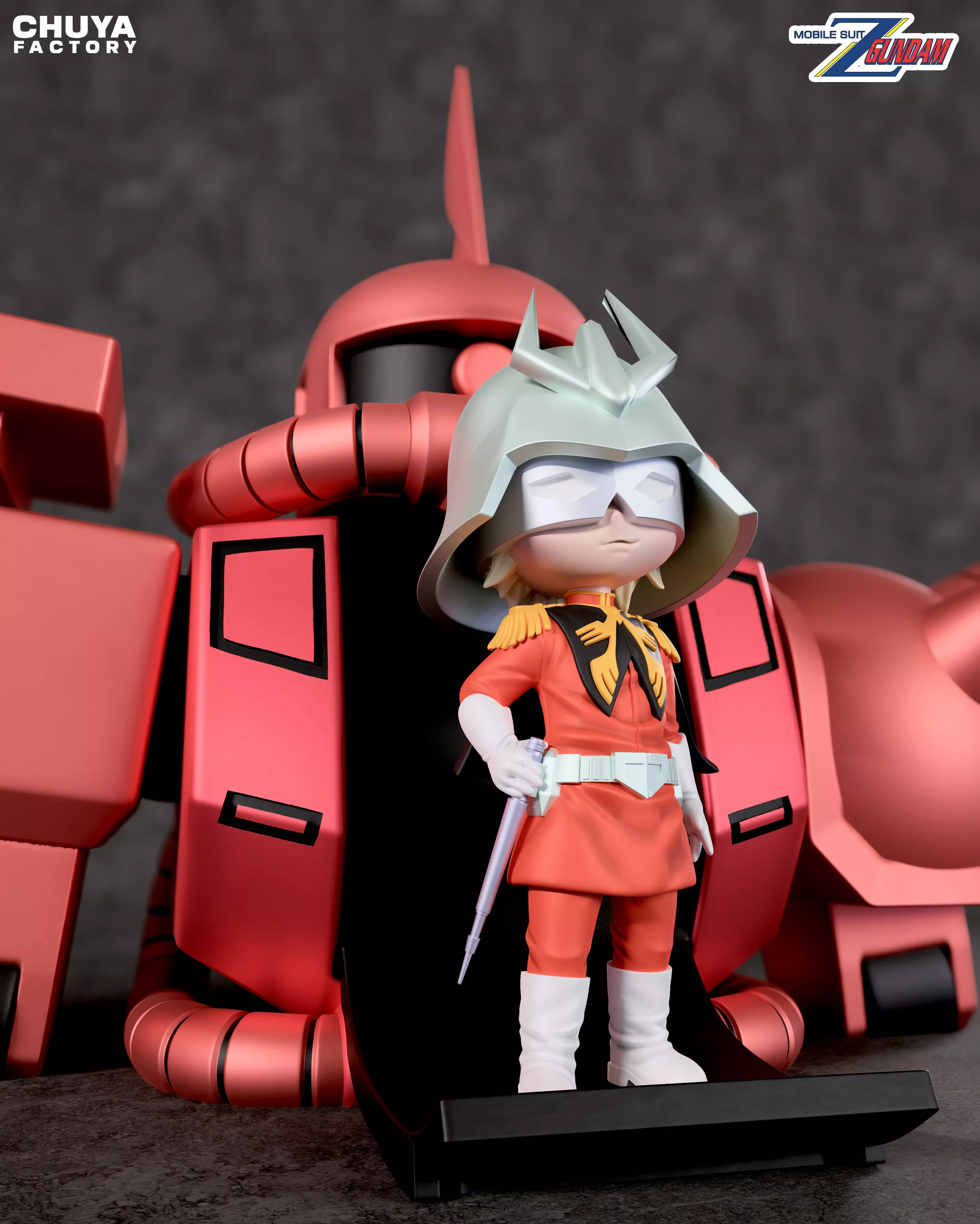 Char Aznable 3D print model_0