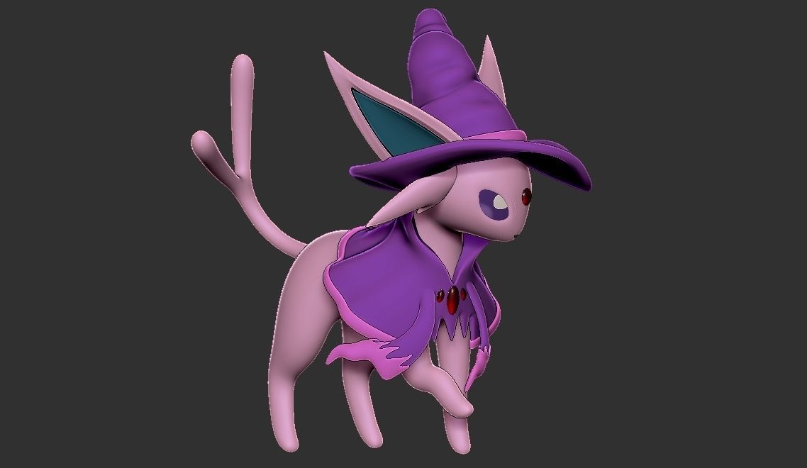 POKEMON ESPEON HALLOWEEN 2023 3D print model_8