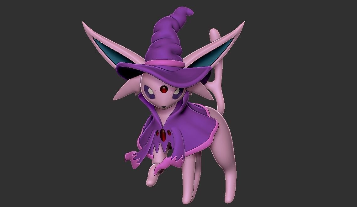 POKEMON ESPEON HALLOWEEN 2023 3D print model_1