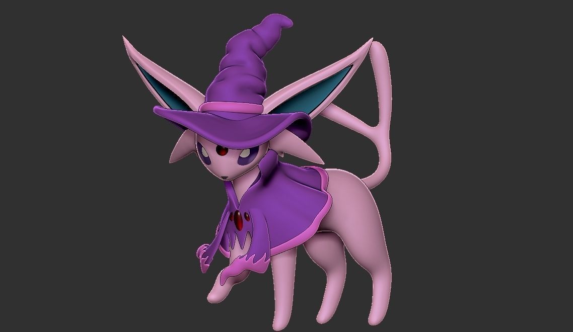 POKEMON ESPEON HALLOWEEN 2023 3D print model_3