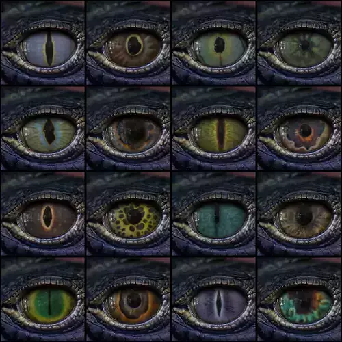 Creature Eyes Vol 10 - PBR