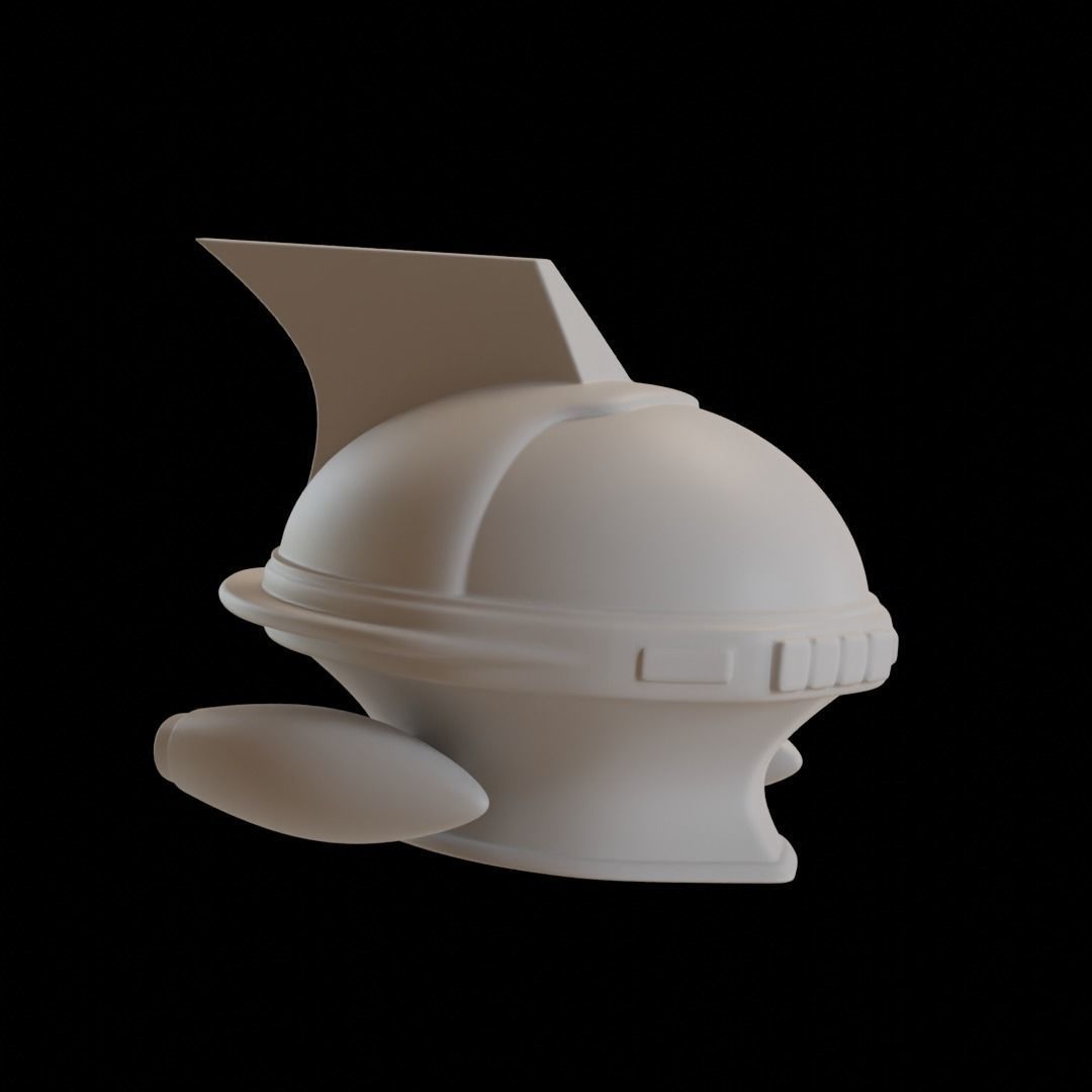 Mazinger Z Head  3D print model_11