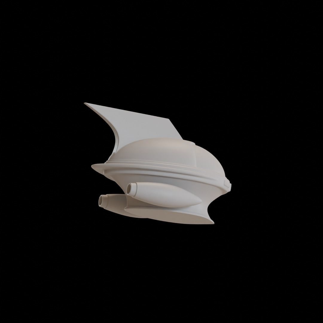 Mazinger Z Head  3D print model_12