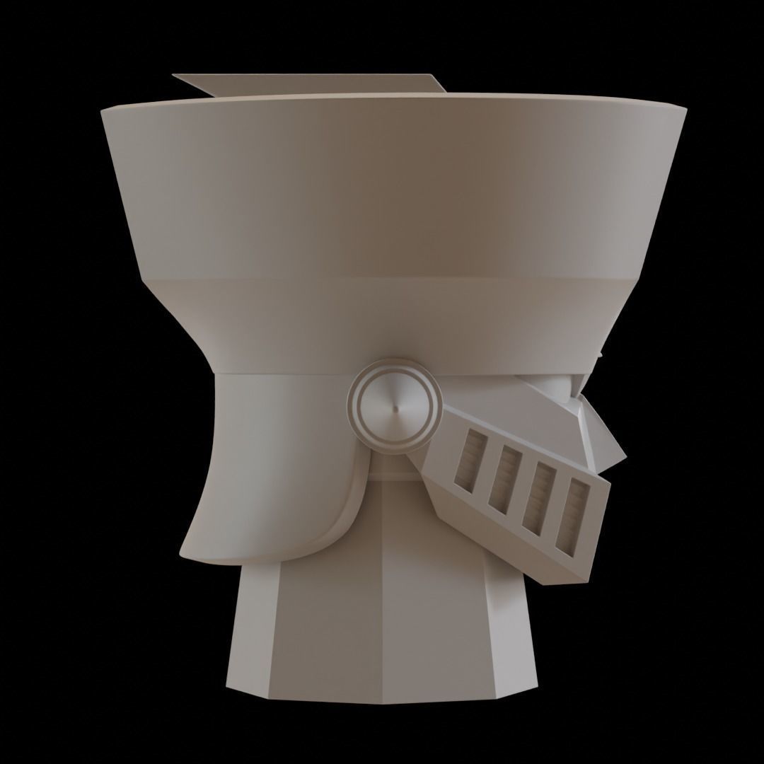 Mazinger Z Head  3D print model_4