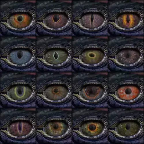 Creature Eyes Vol 11 - PBR