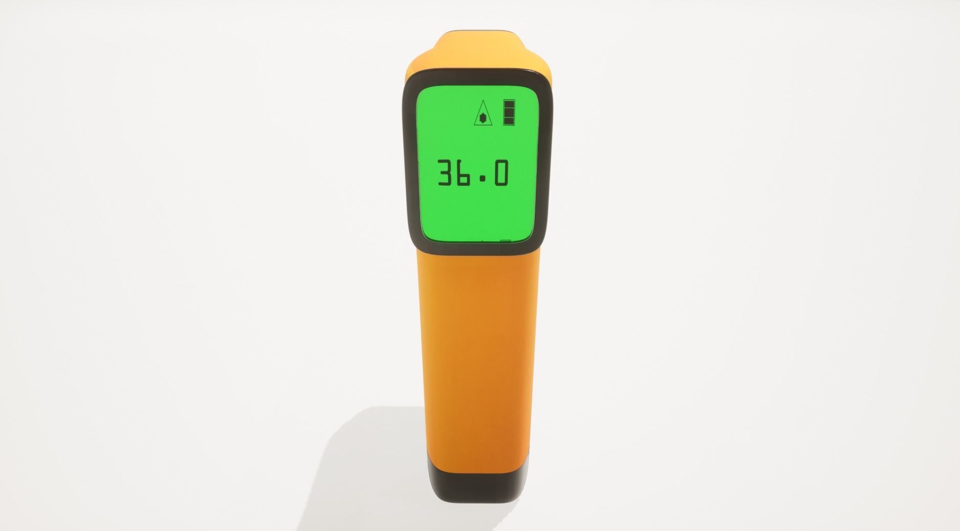 Digital infrared Thermometer  3D model_3
