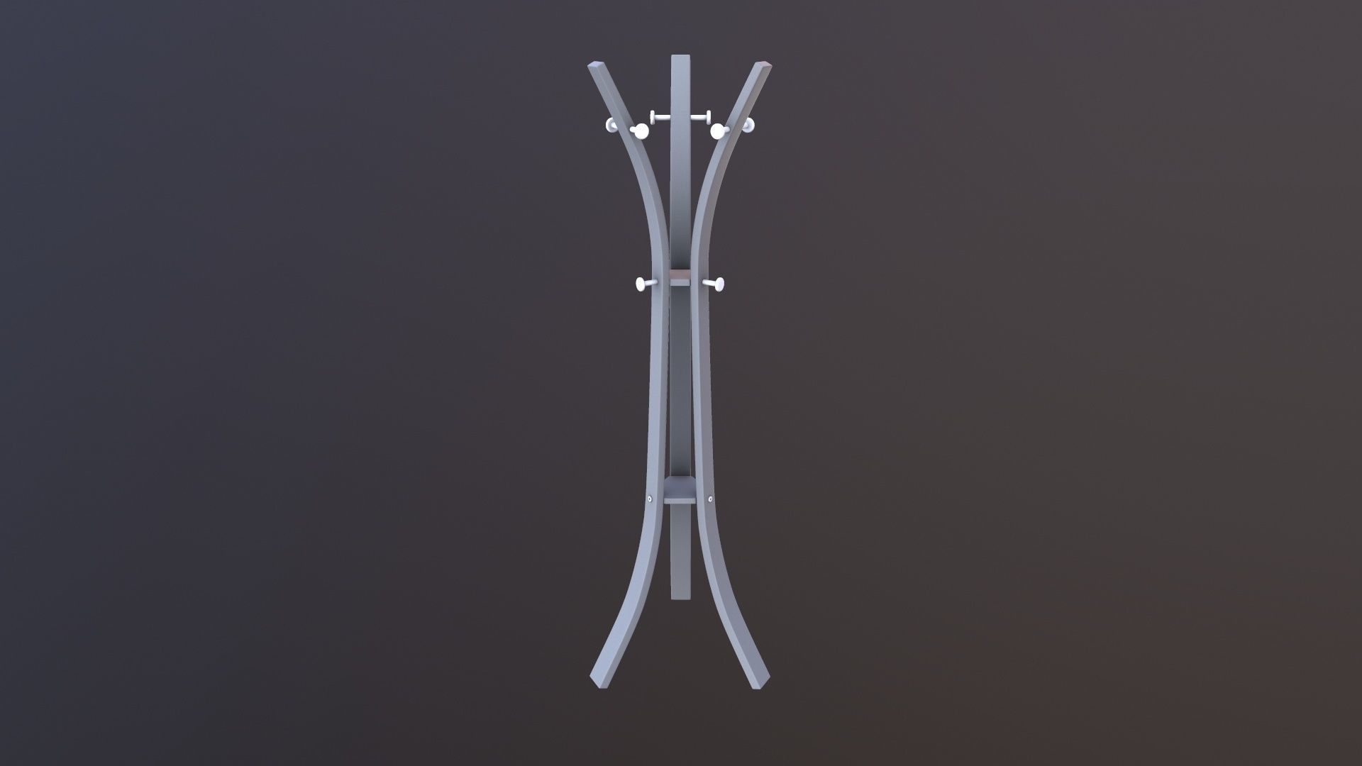 Coat Hanger 3D model_2