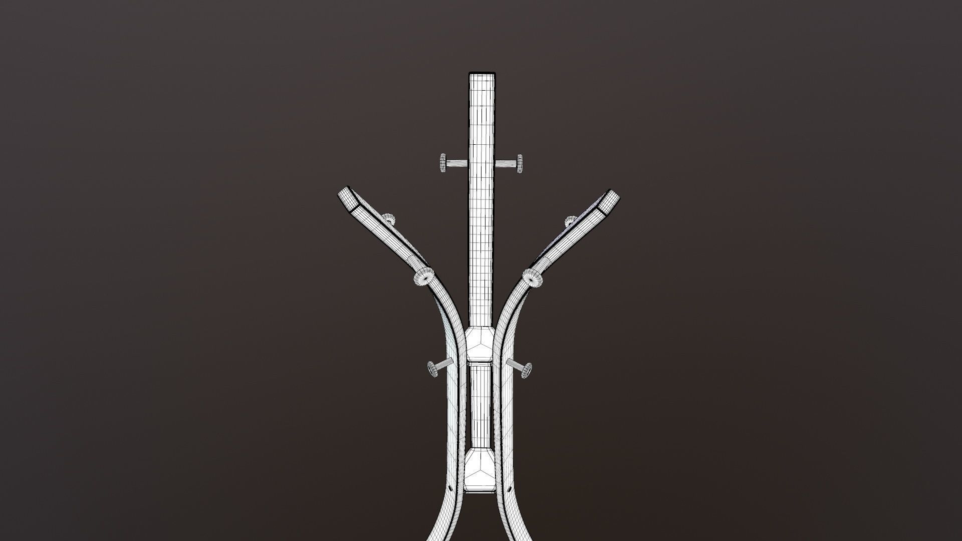 Coat Hanger 3D model_8
