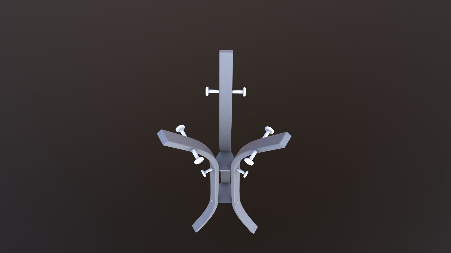 Coat Hanger 3D model_6