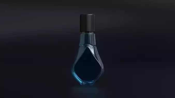 Plastic Cosmetic or Perfume Bottle