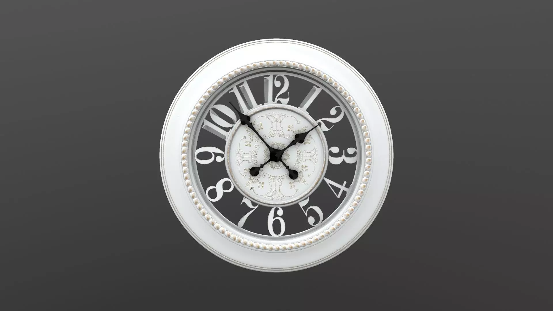 Wall Decor Clock 3D model