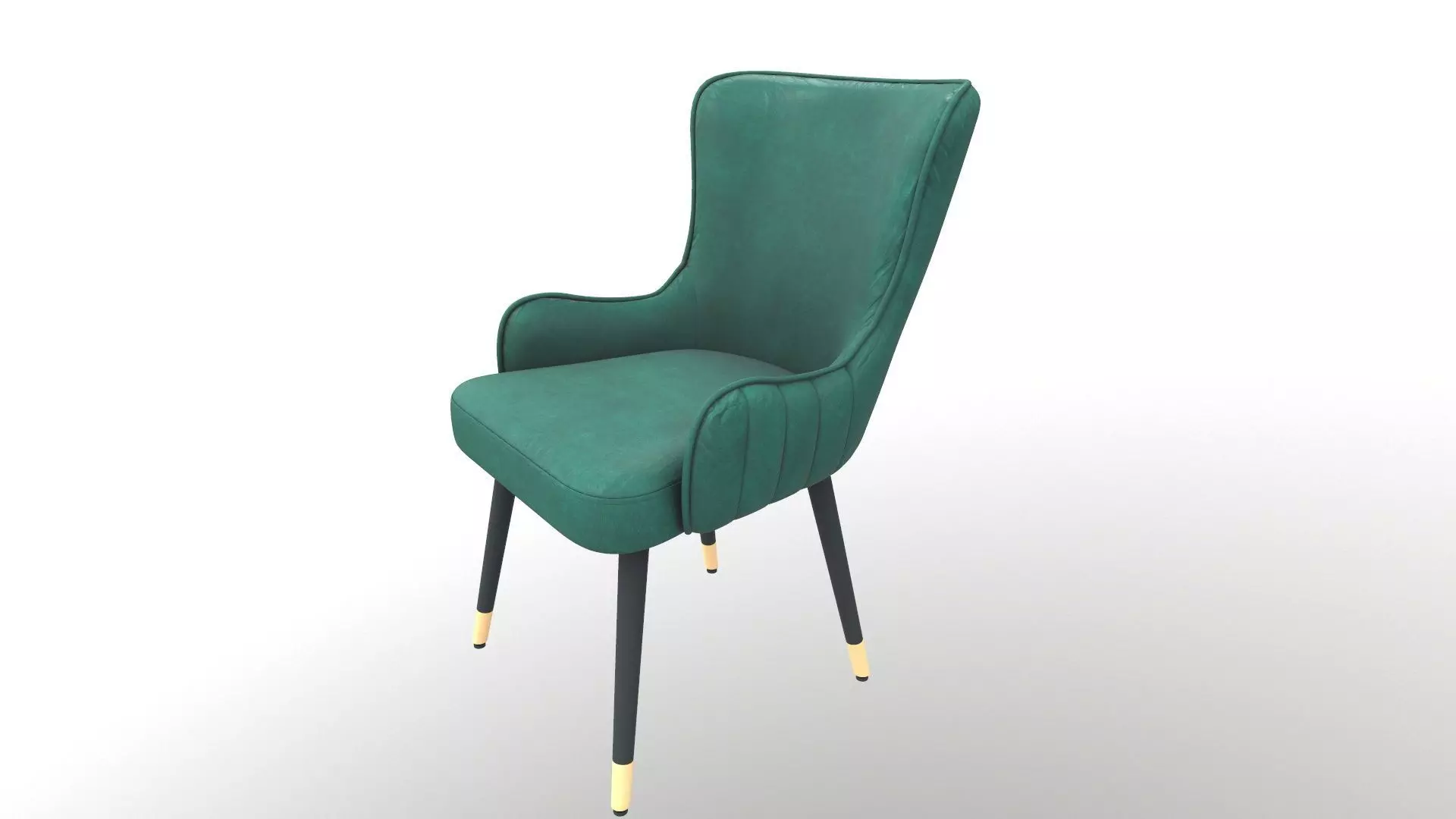 Chic dining chair 3D model