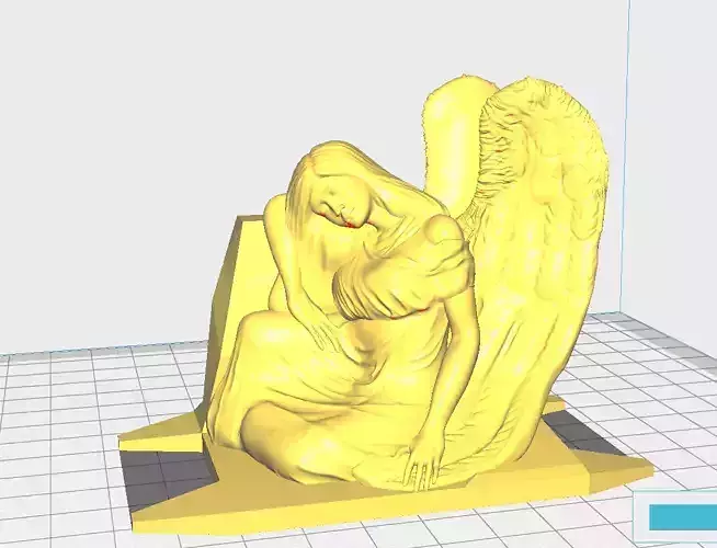 funeral angell for 3D-print