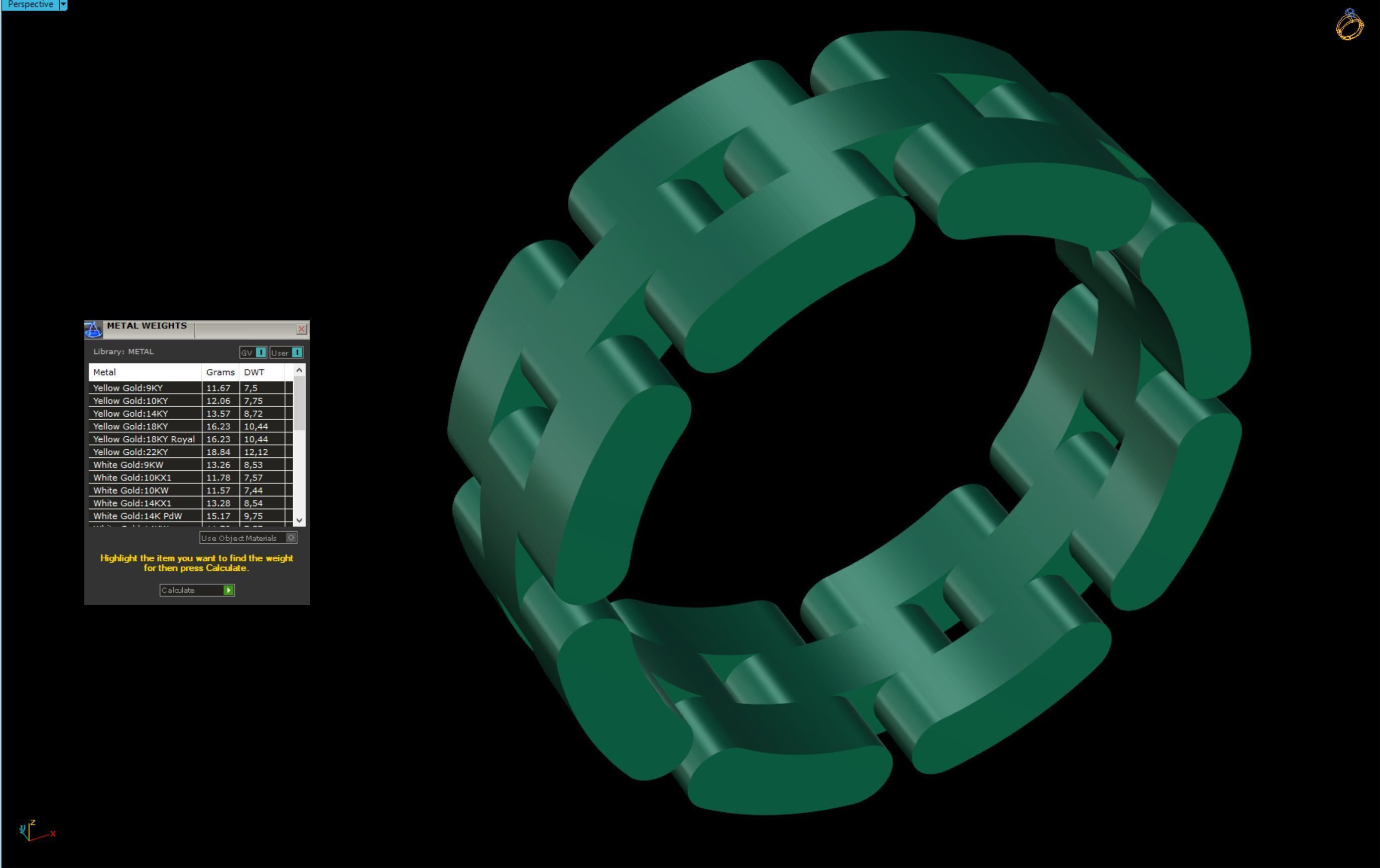Wedding Band 3D print model_11