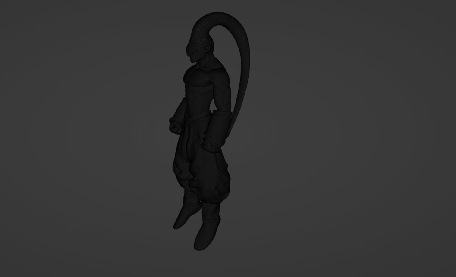 Anime Character - DBZ Majiin Buu 3D model_17