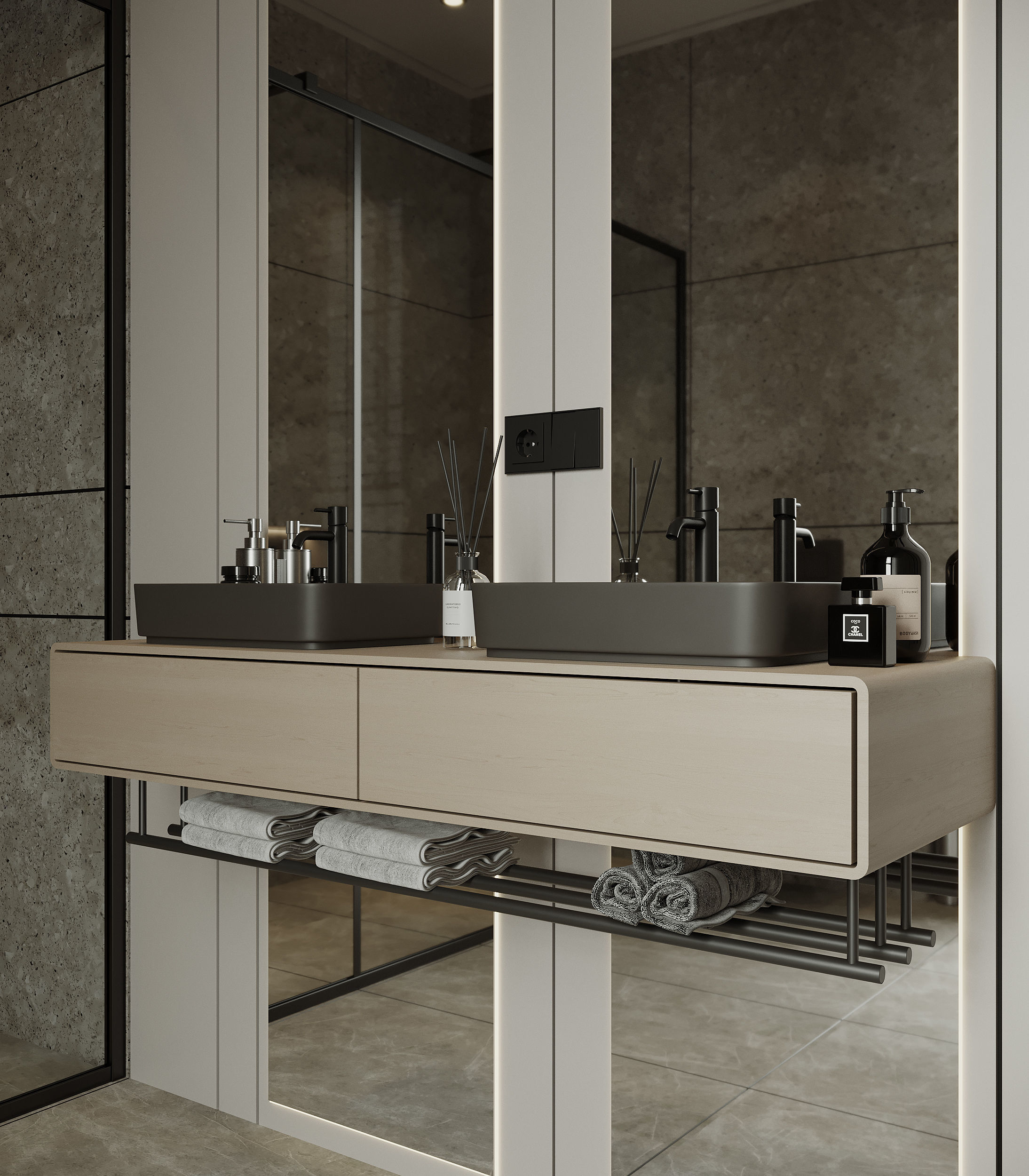 Bathroom001 3D model_1