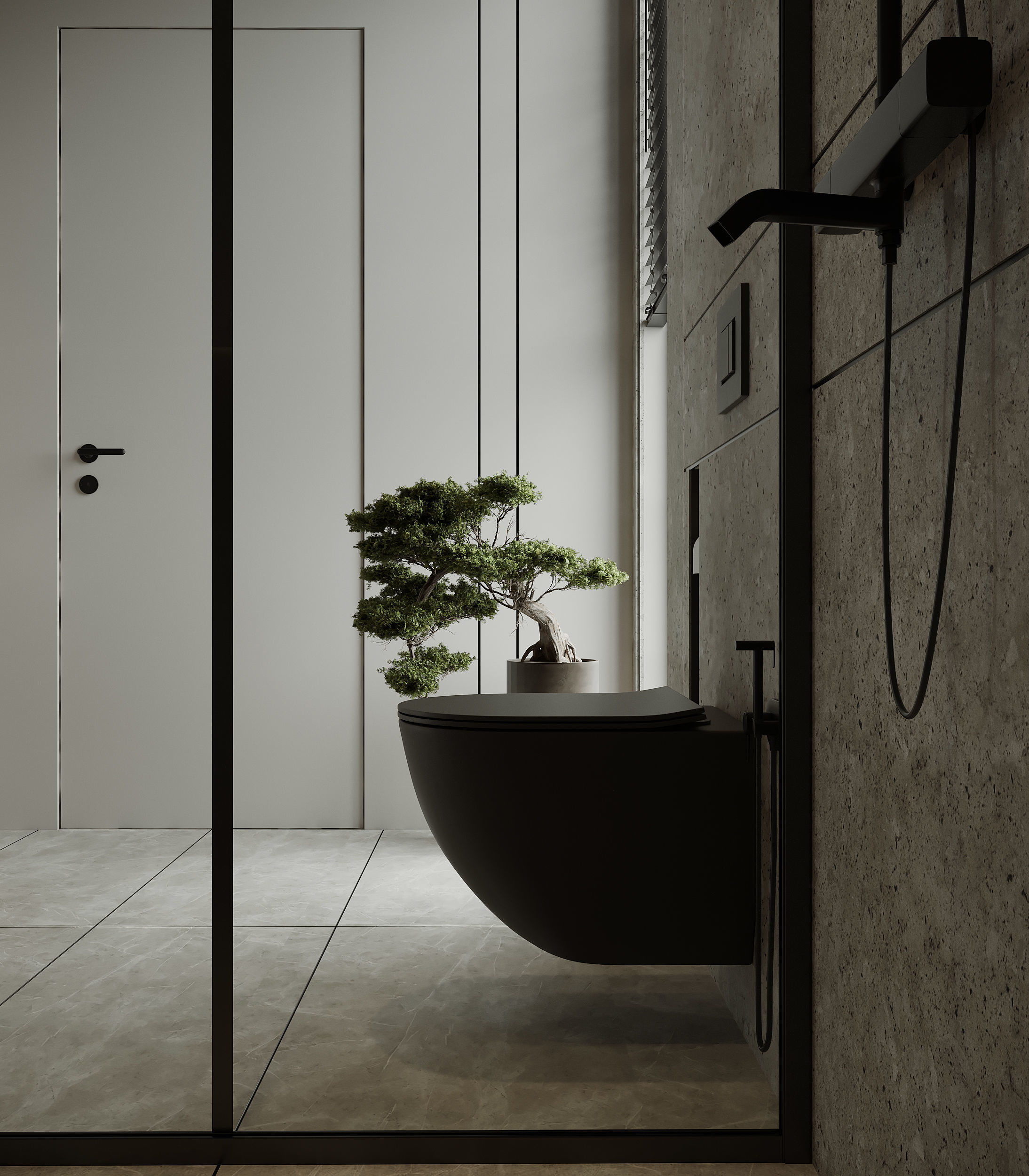 Bathroom001 3D model_3