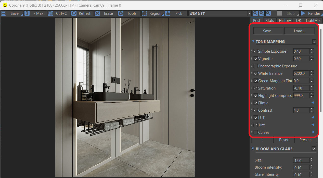 Bathroom001 3D model_16