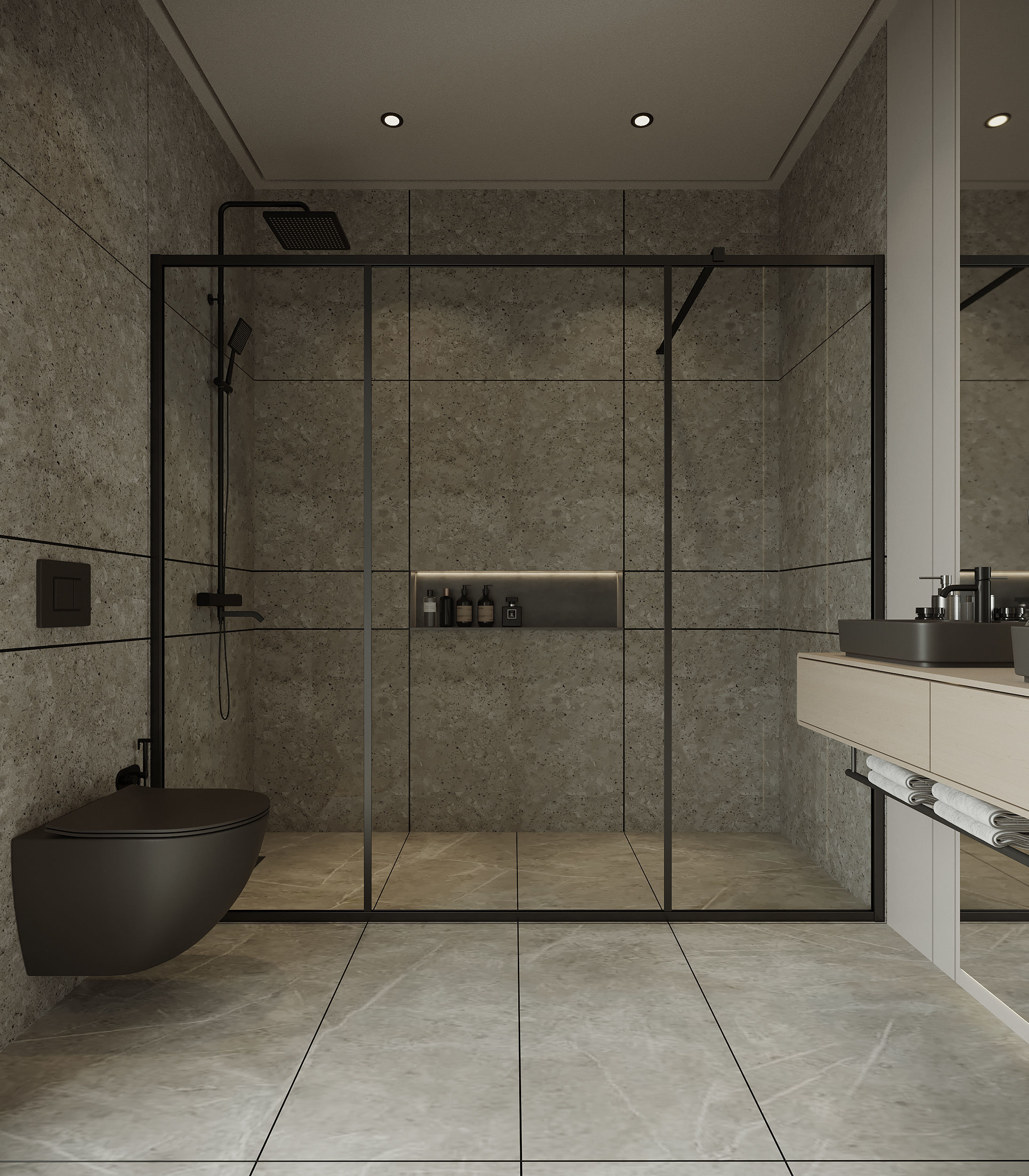 Bathroom001 3D model_9