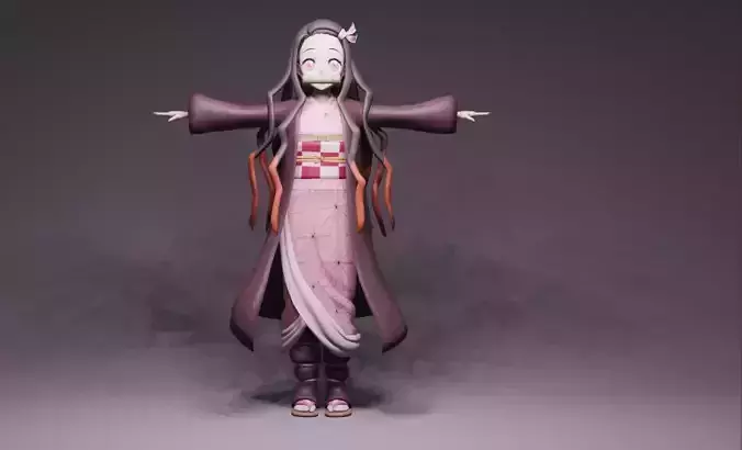 Anime Character - Kamado Nezuko