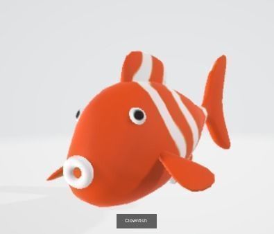 Sea with waves and fish 3D Model Collection_4
