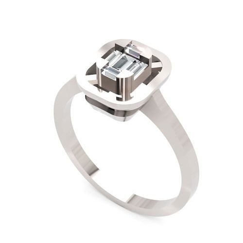 Diamond Ring 101 3D print model