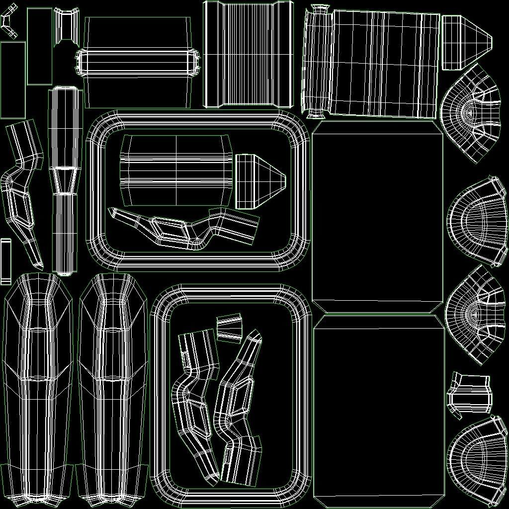 Sci-fi Billboard Sign Low-poly 3D model_12