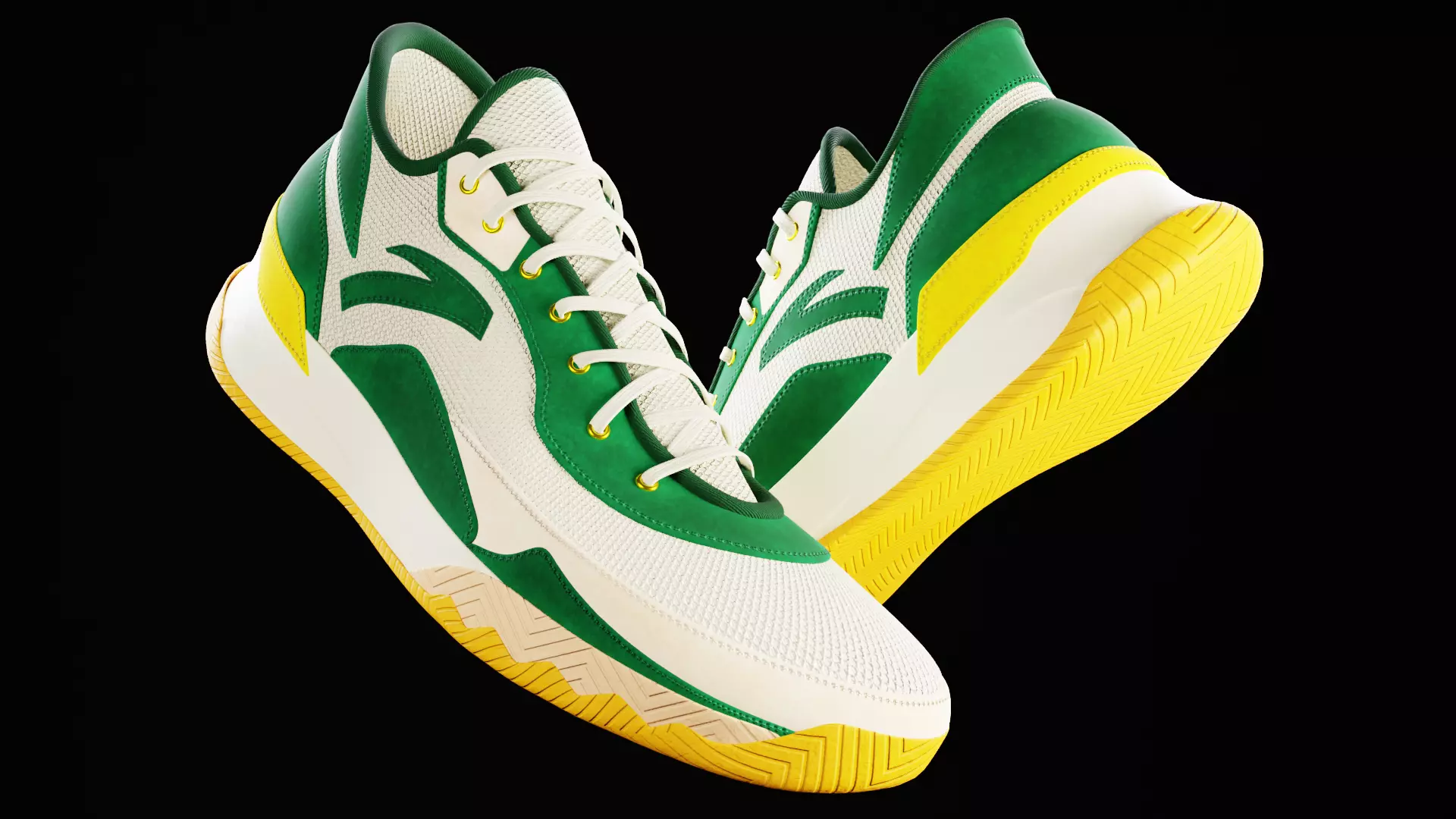 Athletic Sneakers v5 3D model