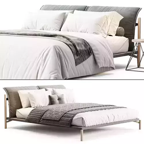 CAYMAN Bed by Diotti