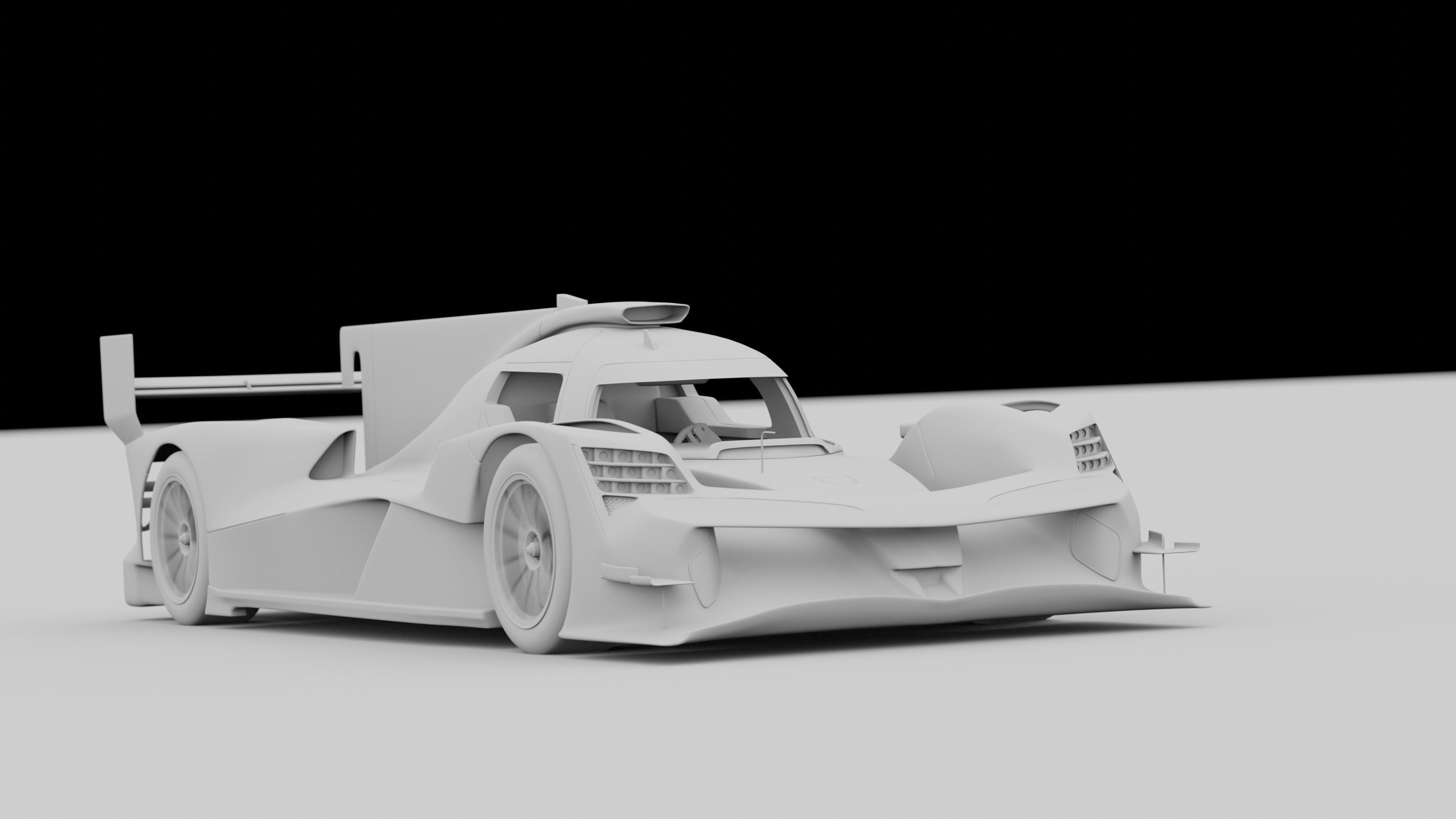 LMDh Acura - ARX-06 3D model_6