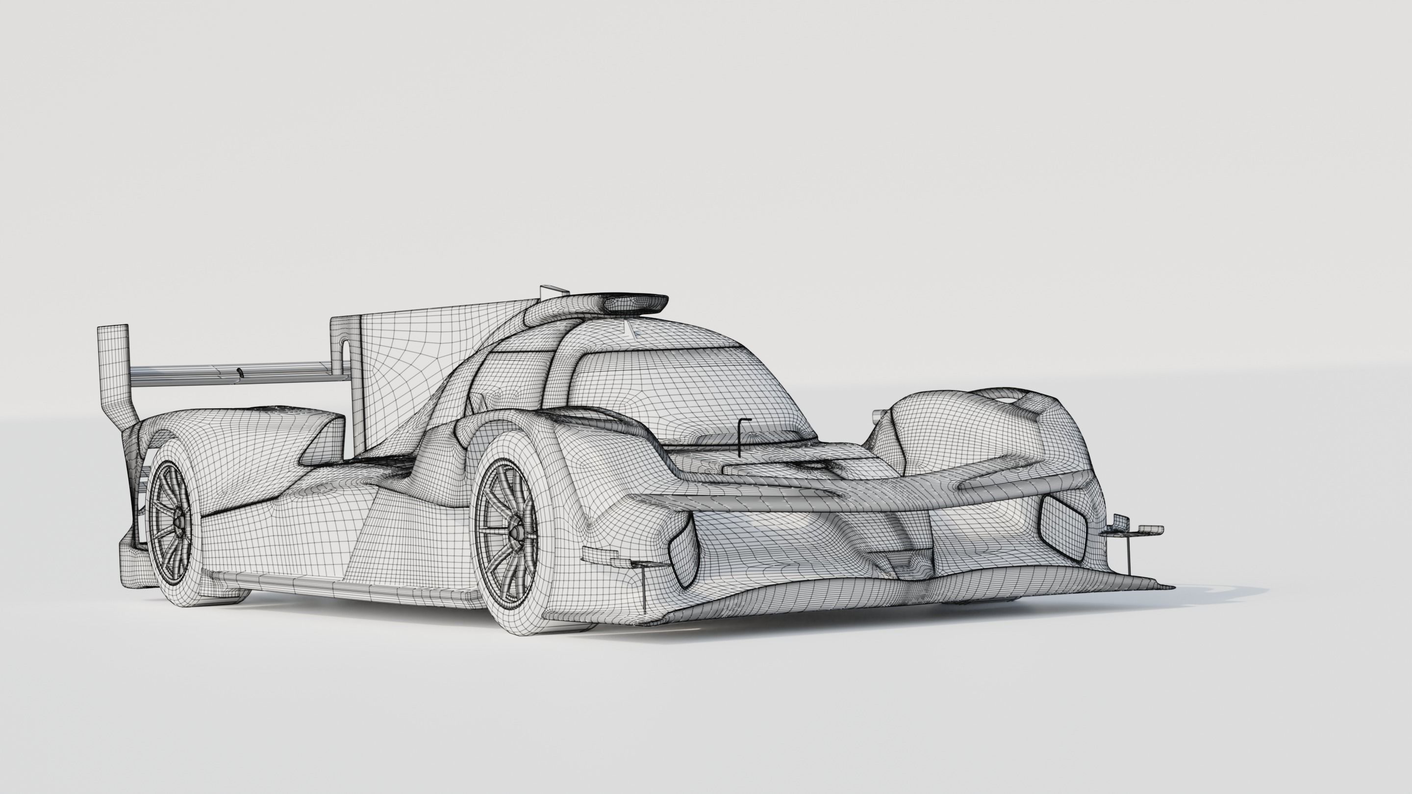 LMDh Acura - ARX-06 3D model_10