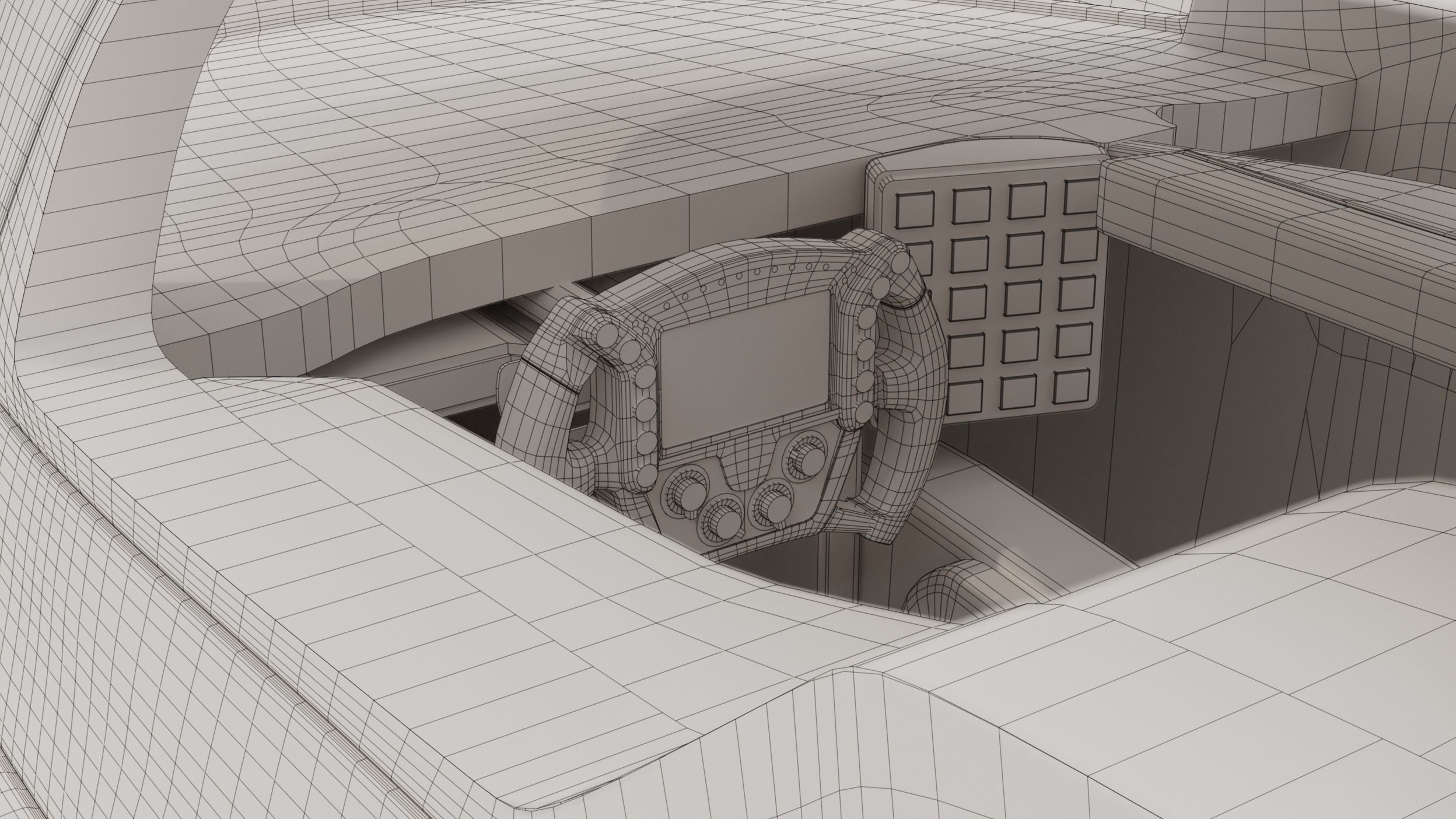LMDh Acura - ARX-06 3D model_11