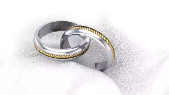 jewelry men ring 3D print model Free 3D print model