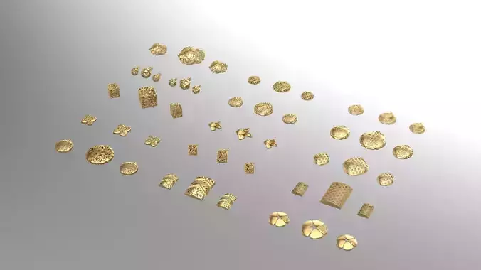 16 set of pendant with earings pack