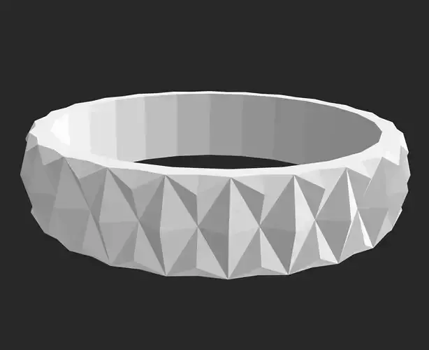 Faceted Ring