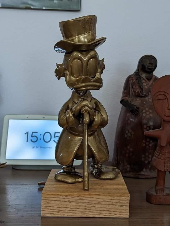 Scrooge Mc Duck for printing 3D print model_1